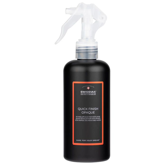 QUICK FINISH OPAQUE Quick paint care for matt paints 